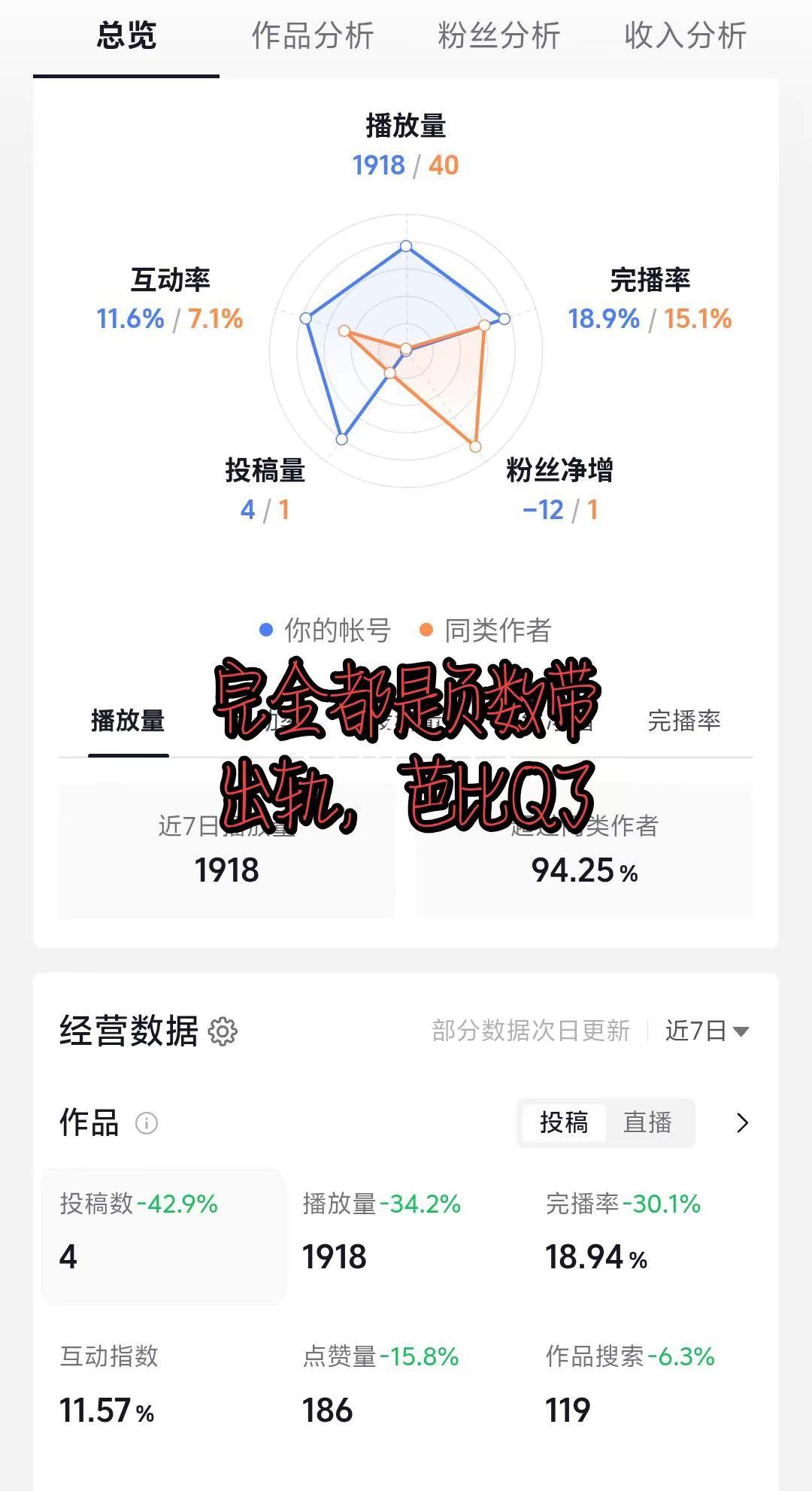 创作者伙伴计划真实数据展示
