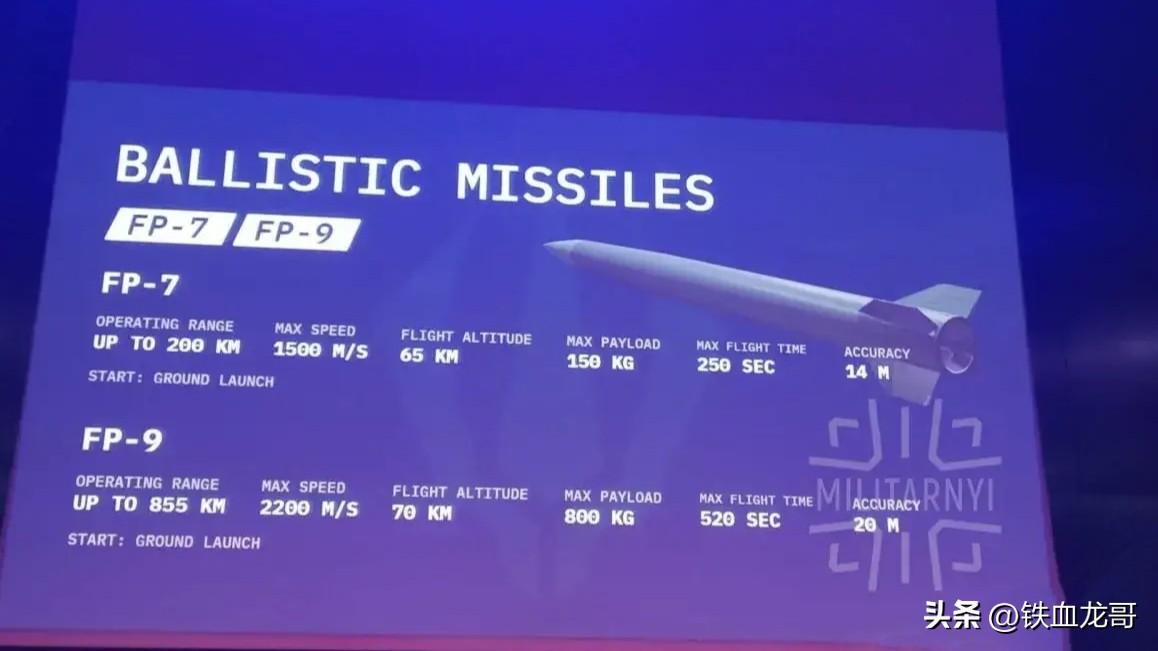 乌克兰军工企业“火点”（Fire Point）公司研制的FP-9弹道导弹，即将于