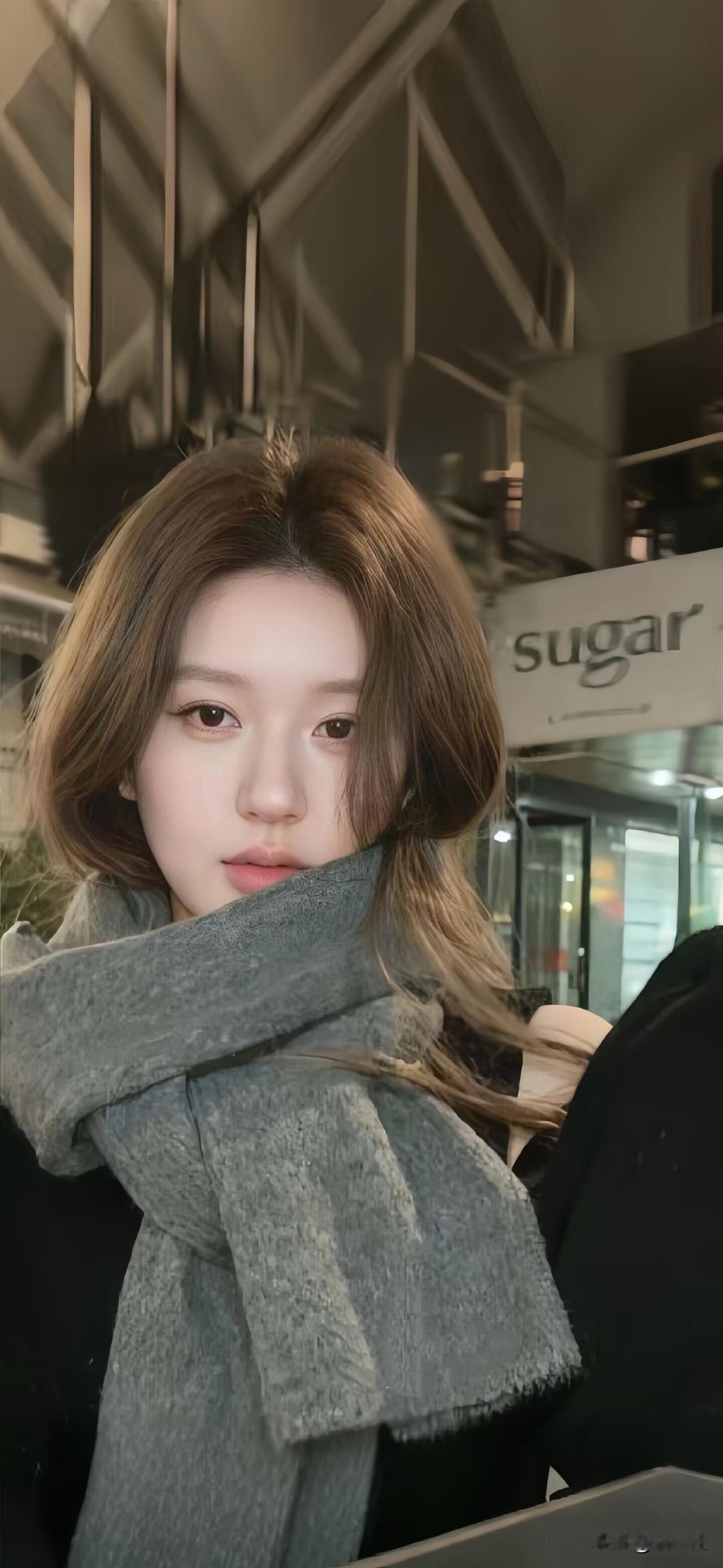 赵露思的冬日氛围感，直接拉满