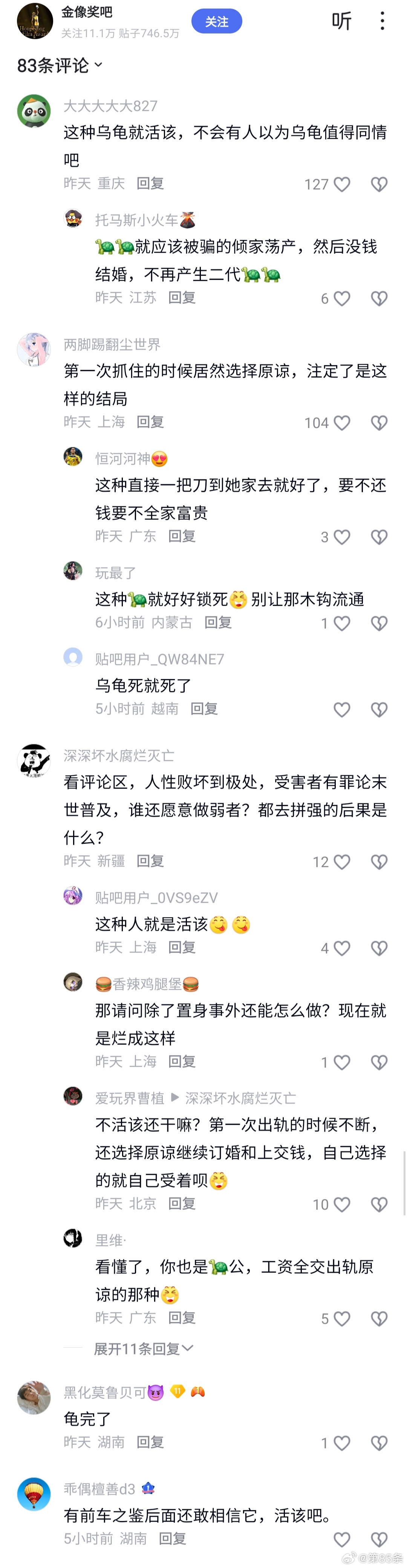 受害者有罪论，刚开始不适应，但发现到处都是，什么场景中都是受害者必然有问题。看太