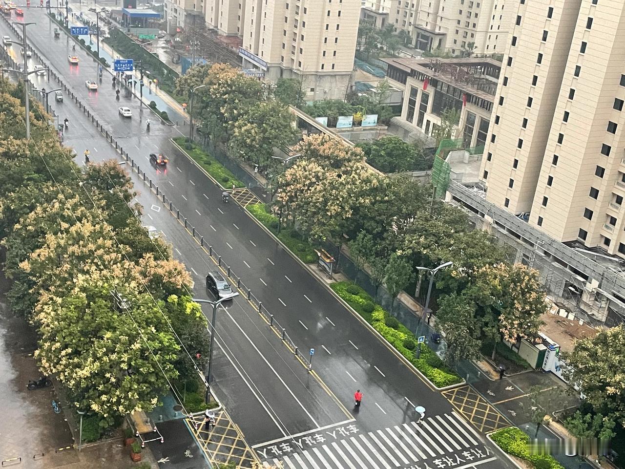 【七绝•今时好雨解农愁】
今时好雨解农愁，秋种秋播民少忧。
常把上天功德念，家家