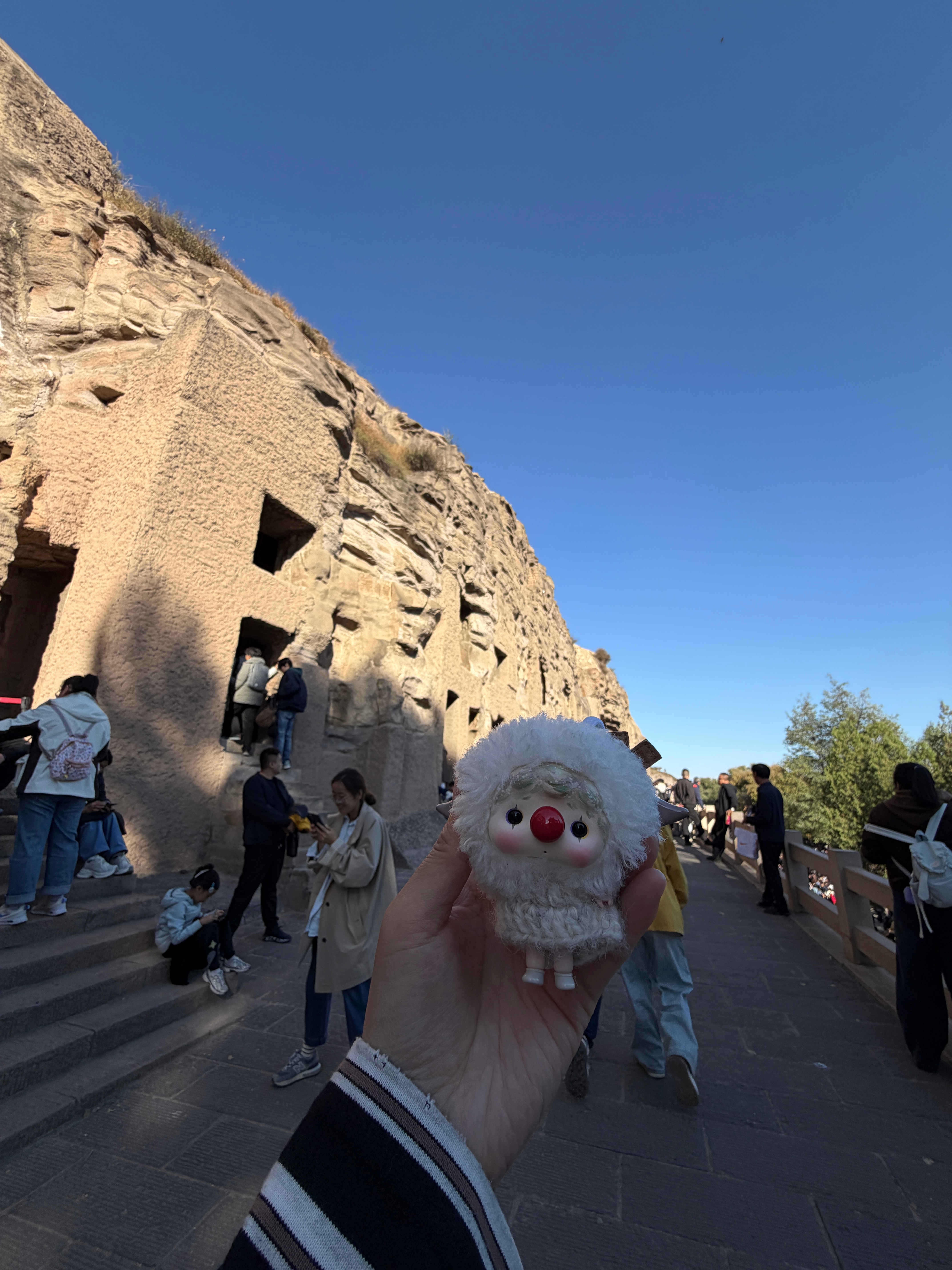 李宇春[超话]  今日份陪我旅游的是：飞雪精灵～  ​​​
