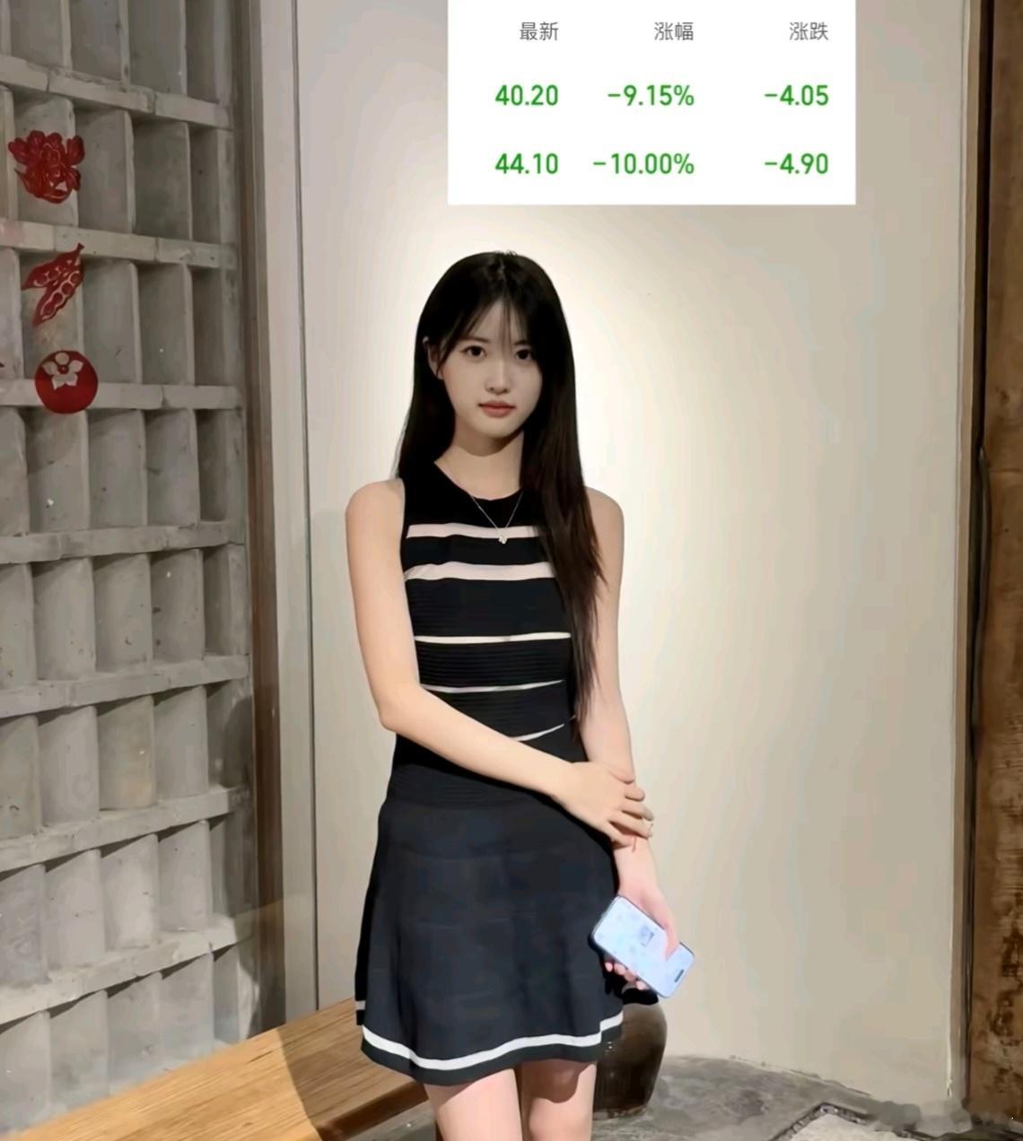 这女股民的颜值，你给几分？ 