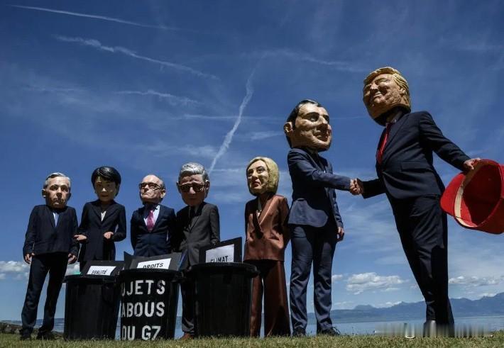 G7 峰会又要开始了！
聚焦再多的多重全球议题，我看最后也是拍张照片不了了之，因
