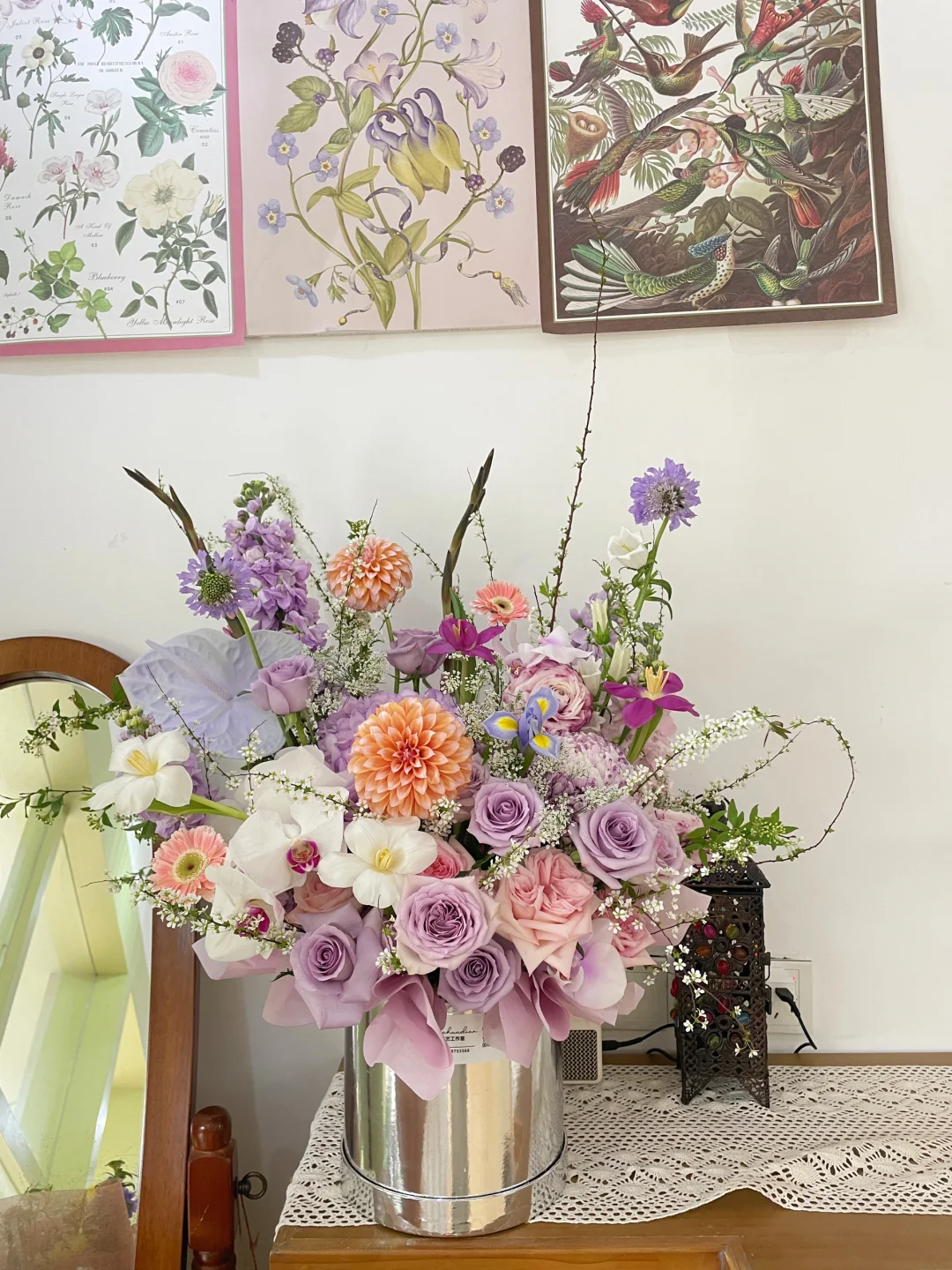 日常花礼/ 鲜花抱抱桶～  🟣