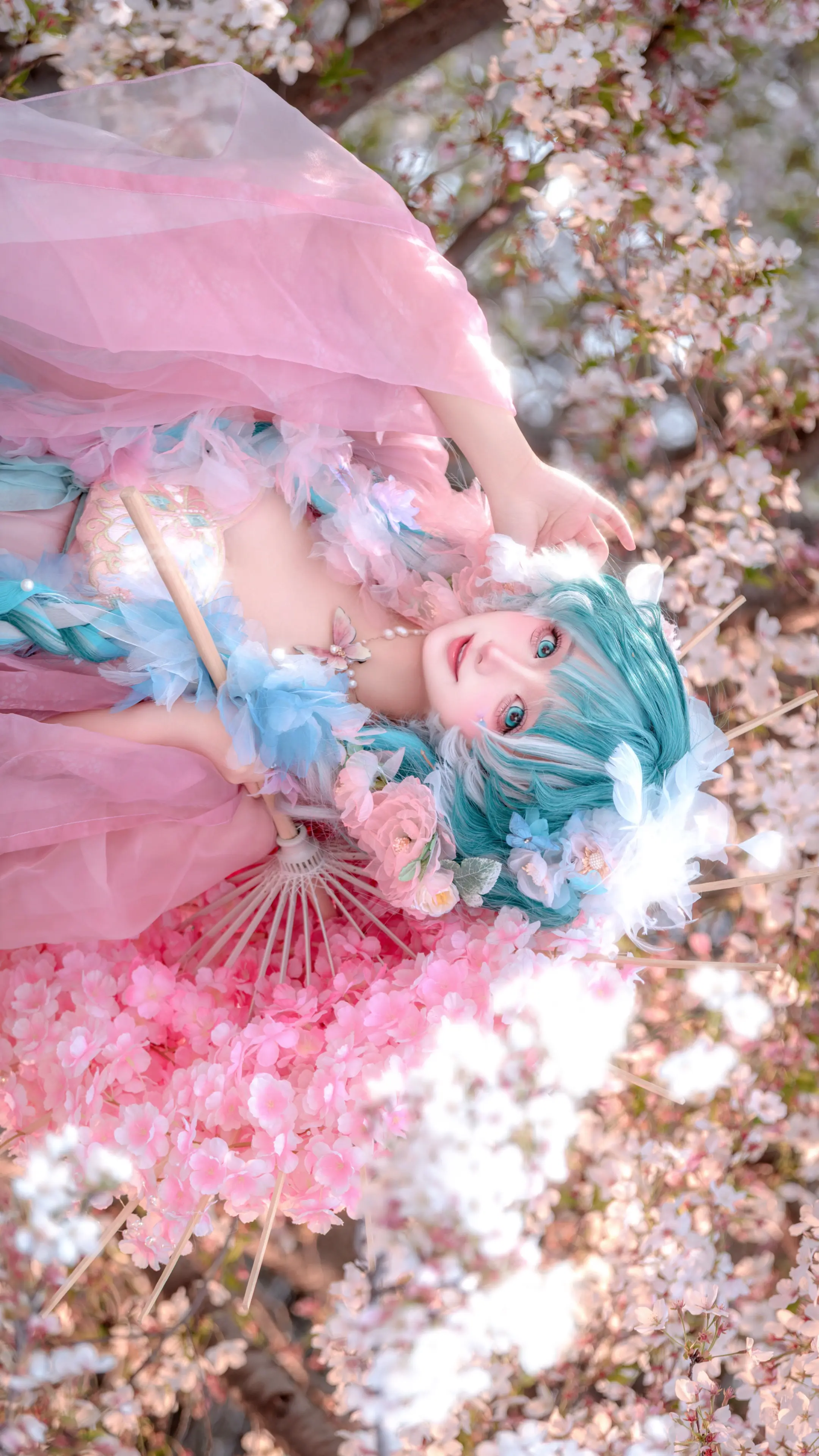 春藏四月，遇见花开🌸花仙Miku.📷