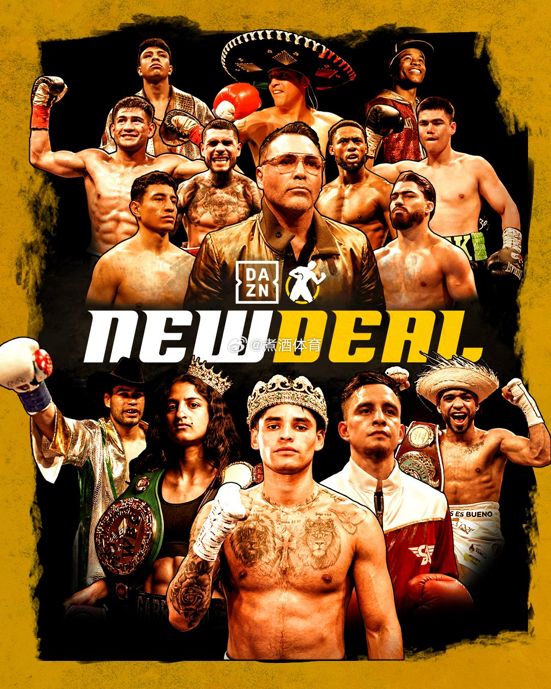 拳坛速递 正式官宣！Golden Boy 确认与 DAZN 达成 为期多年的续约