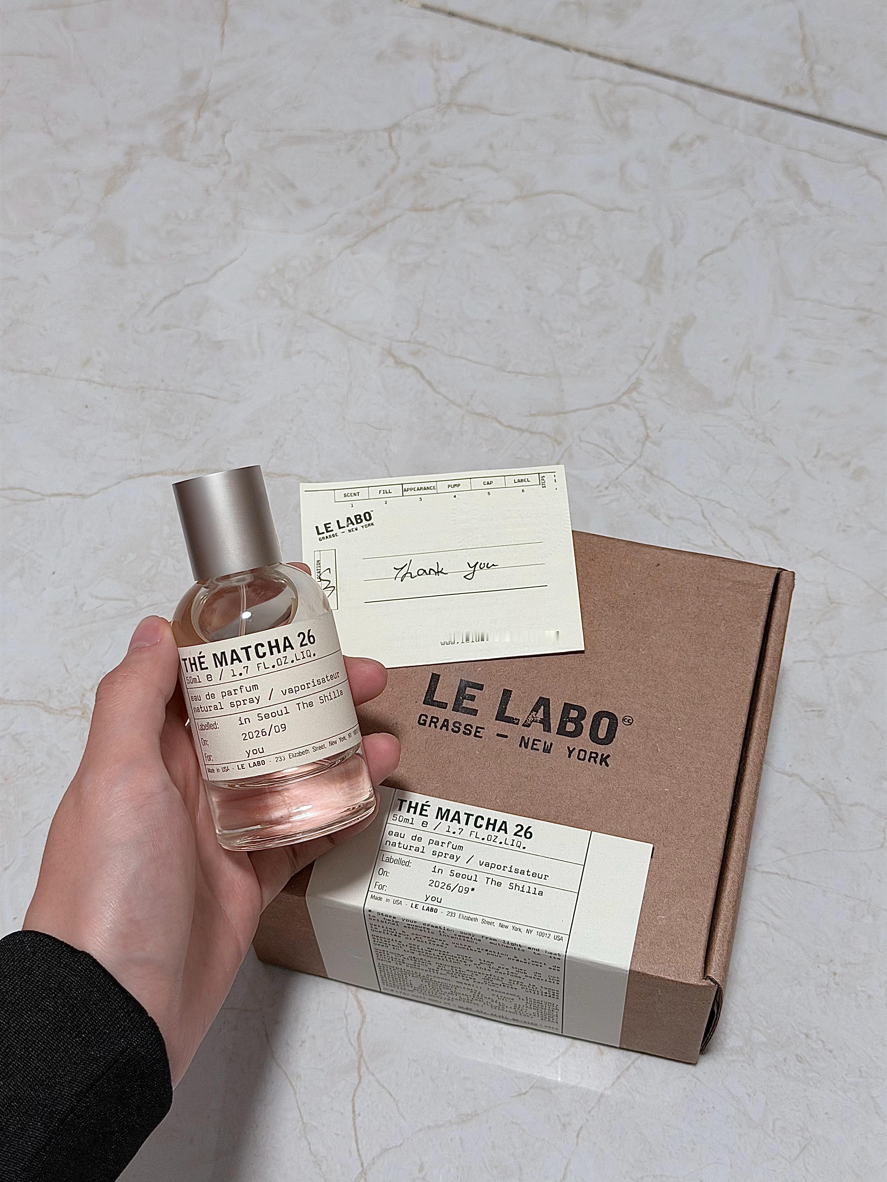 Lelabo26！闻的时候有点沉浸式了… ​​​