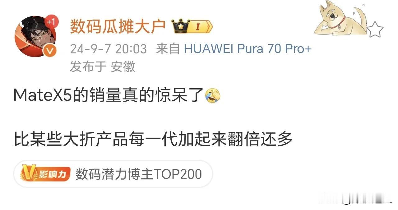 华为Mate X6:等我来打败你！！！