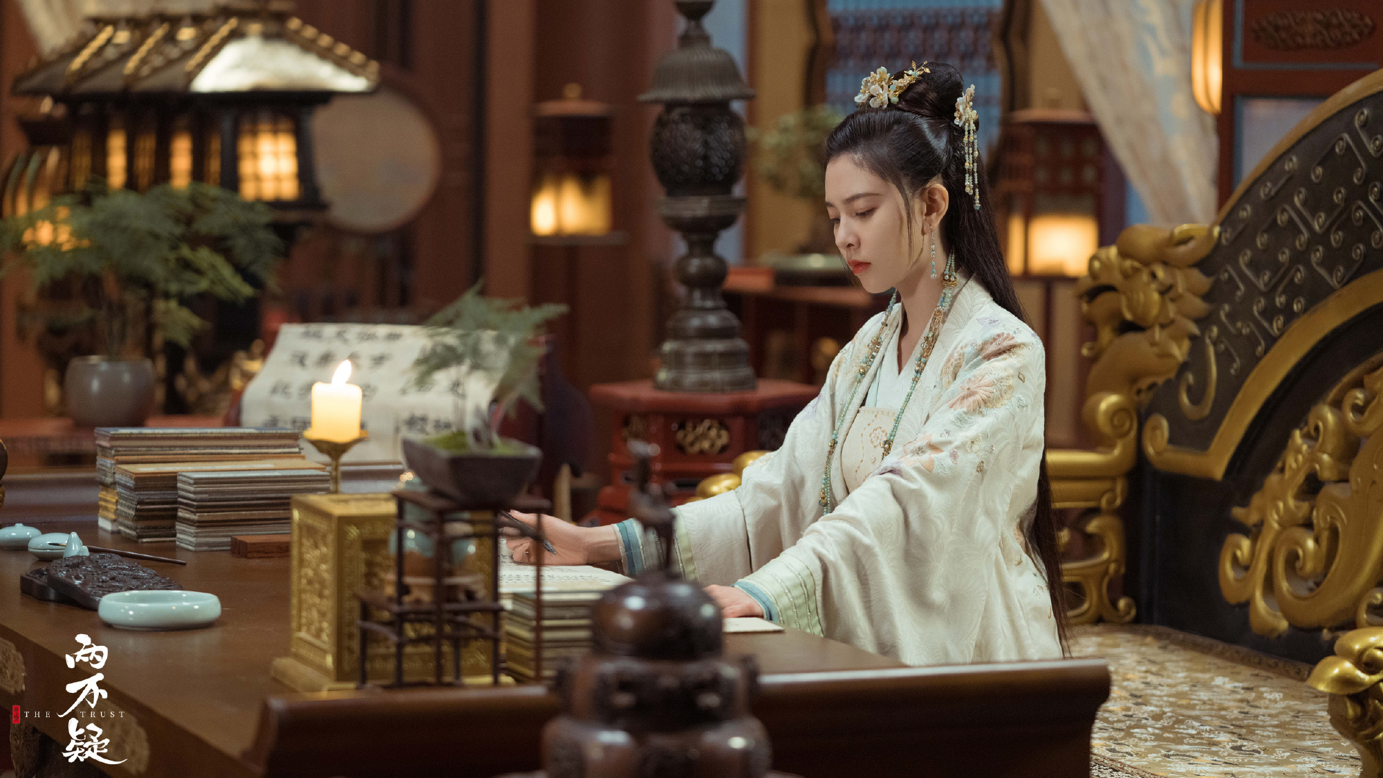  一起来感受一下  宋妍霏在《恩爱两不疑》里面的魅力吧，斩男又斩女不是说说而已的