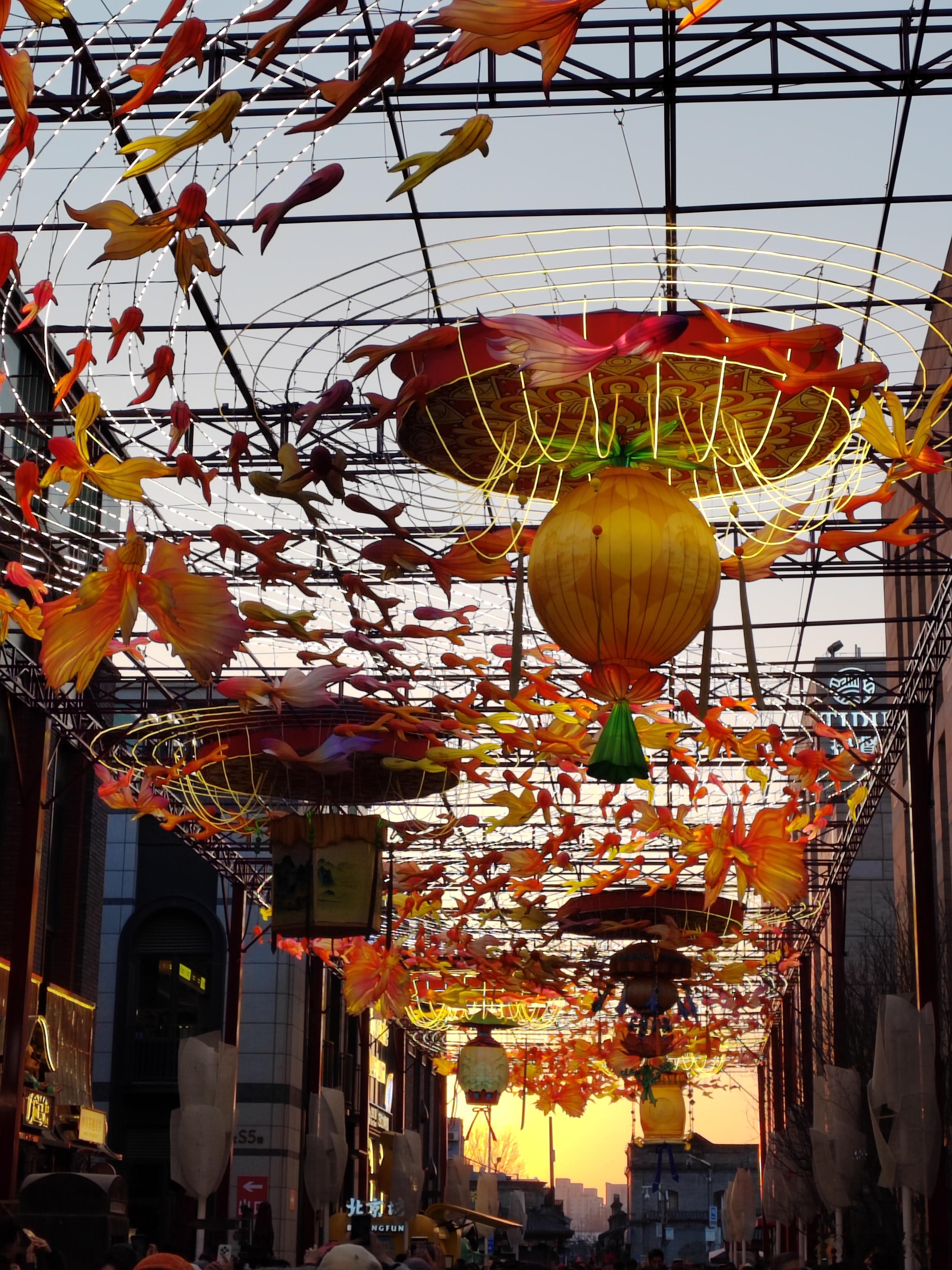 前门  北京坊  日落余晖  摄影