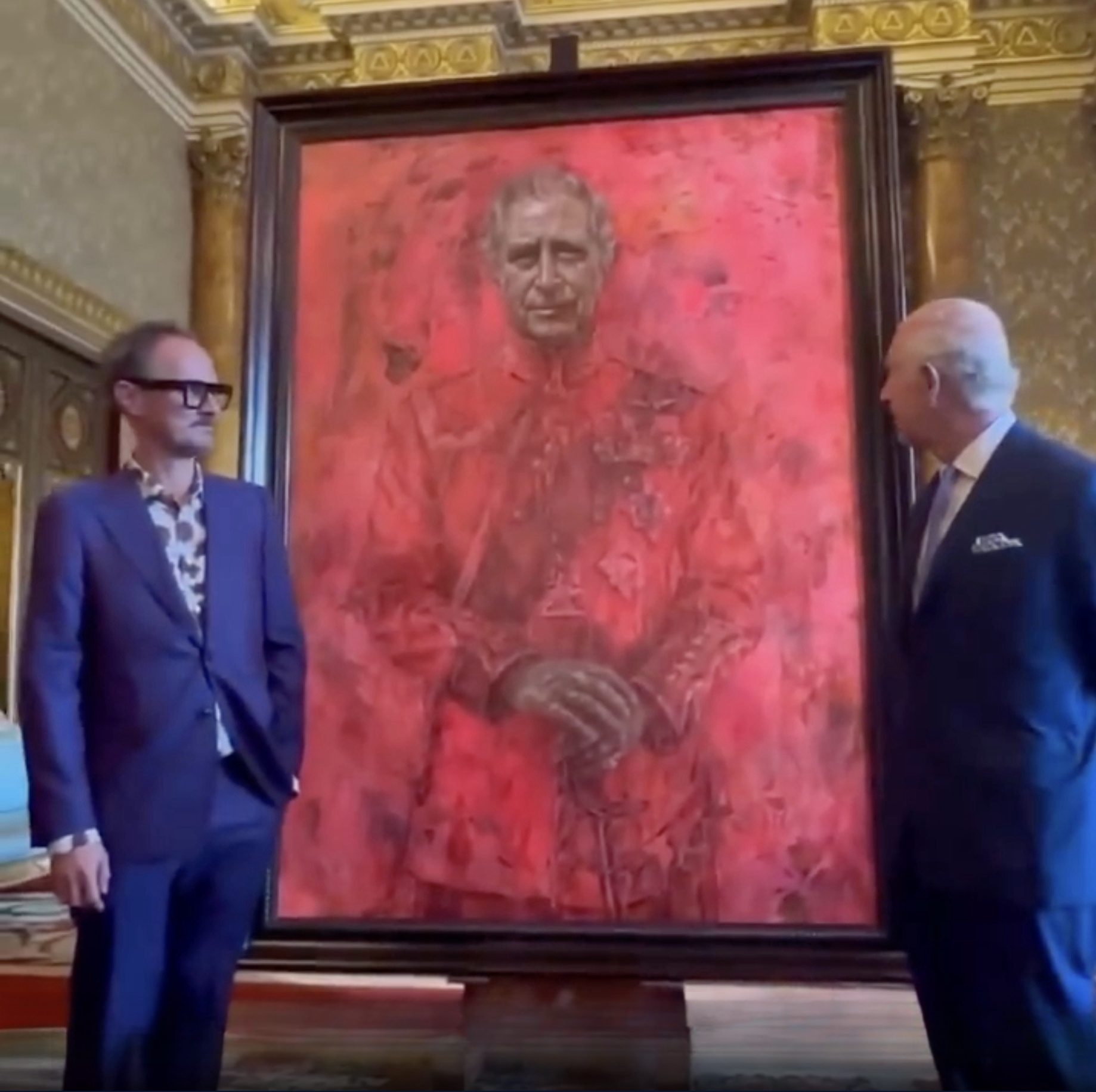 查尔斯的最新官方像，想起一句歌词