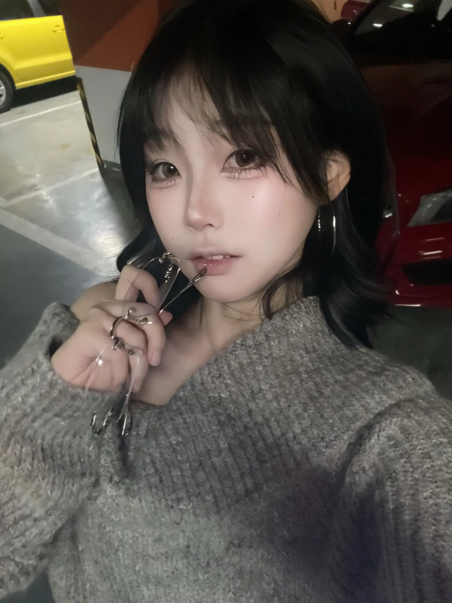弯刀划过红玫瑰。日常