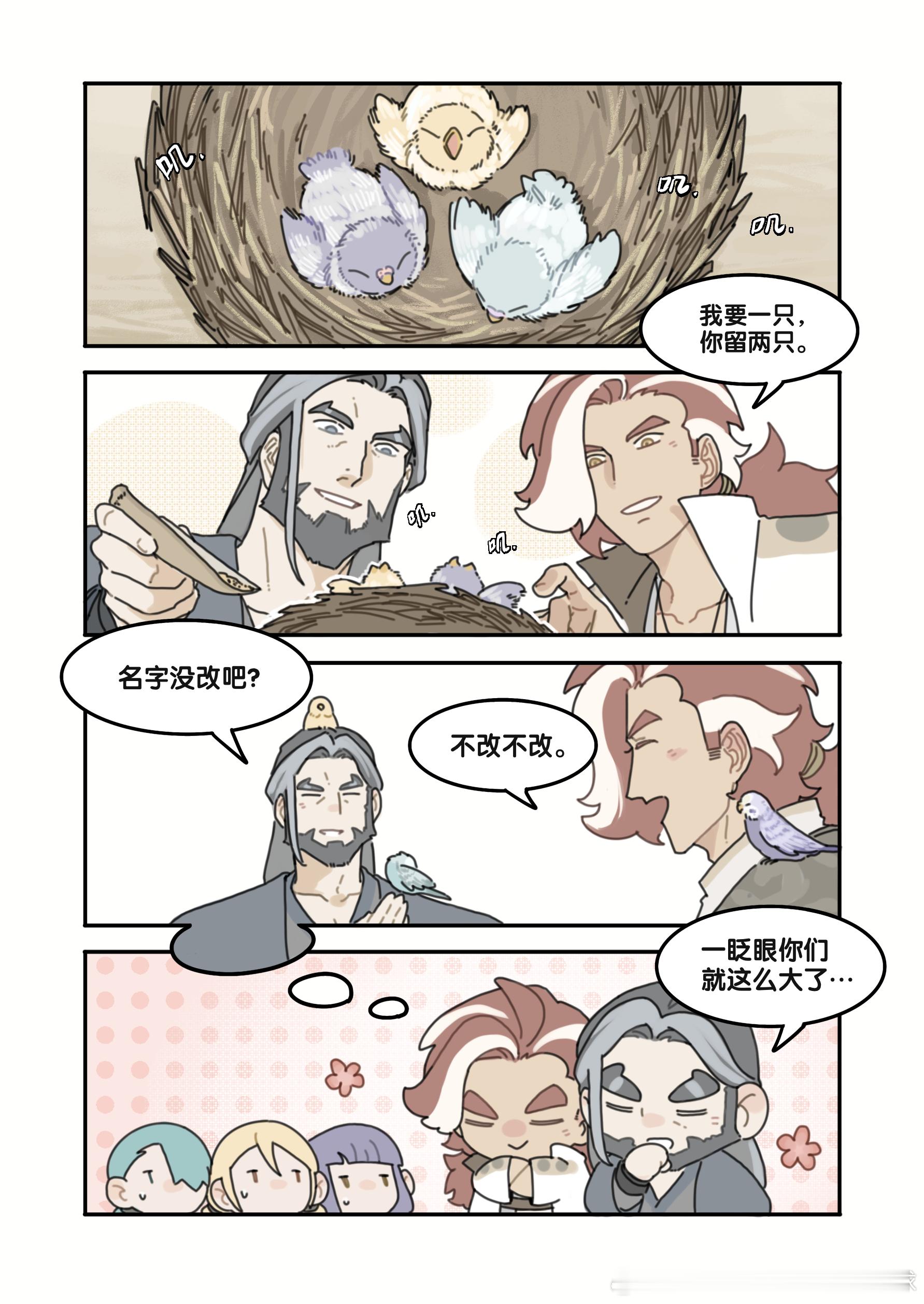 发现虎皮小鸡有清泉明月芷清色系的❗️ 