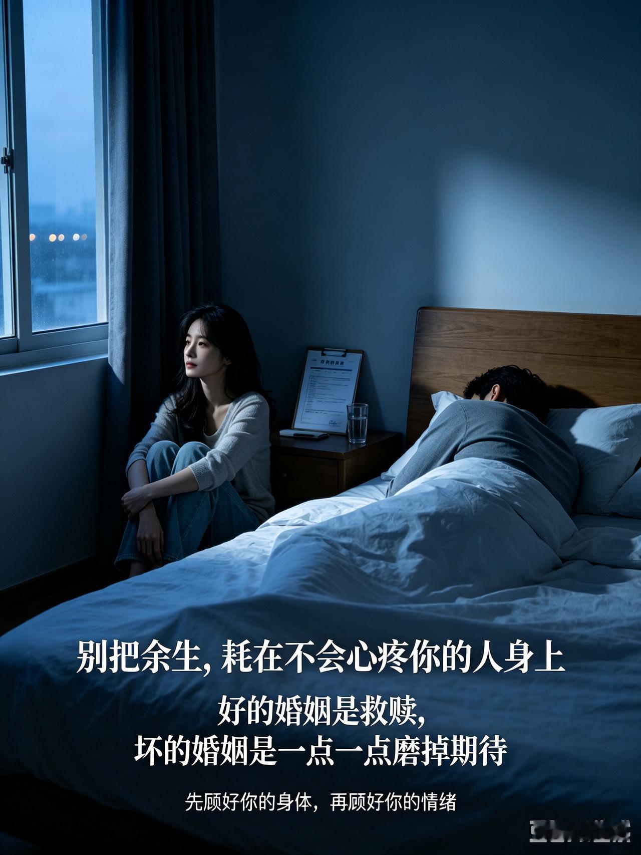 好的婚姻是救赎，
而环的婚姻就像钝刀割肉，
不会让你立刻死，
但会让你生不如死！