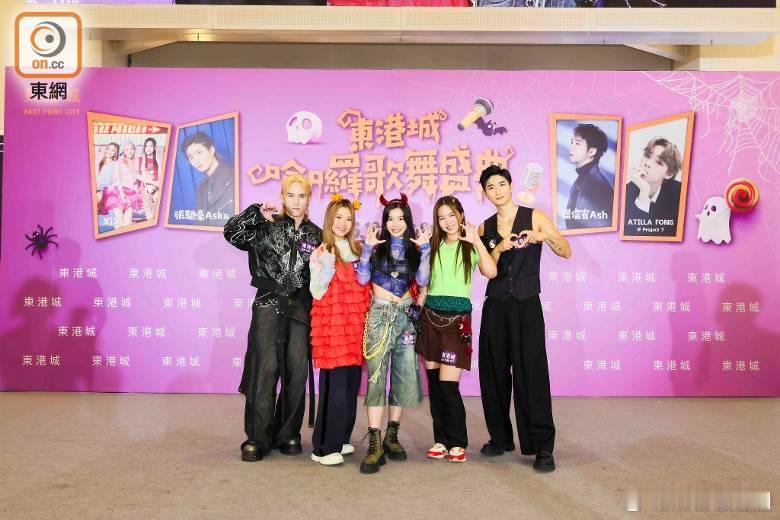 張馳豪盧信宥女團XiX東港城獻聲　逾百粉絲逼爆商場.「聲夢」歌手張馳豪（Aska