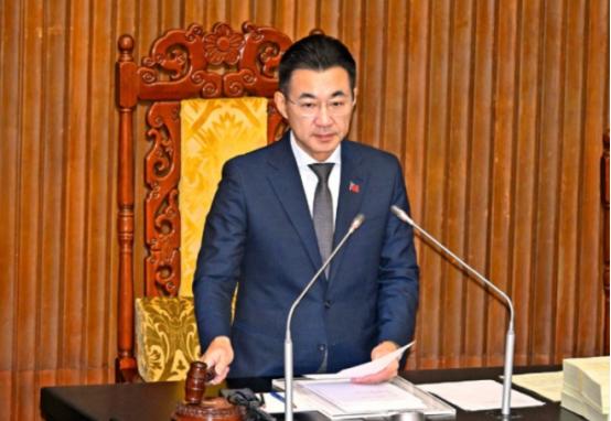 江启臣对军售案的态度来了。
针对美国国务院最新批准对台军售3500亿新台币，以及