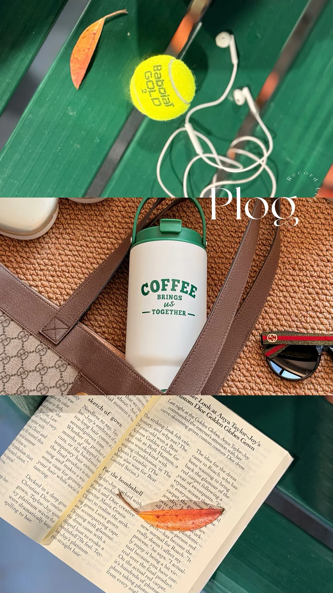 My life| 一起吨吨吨喝水吧🎾💚