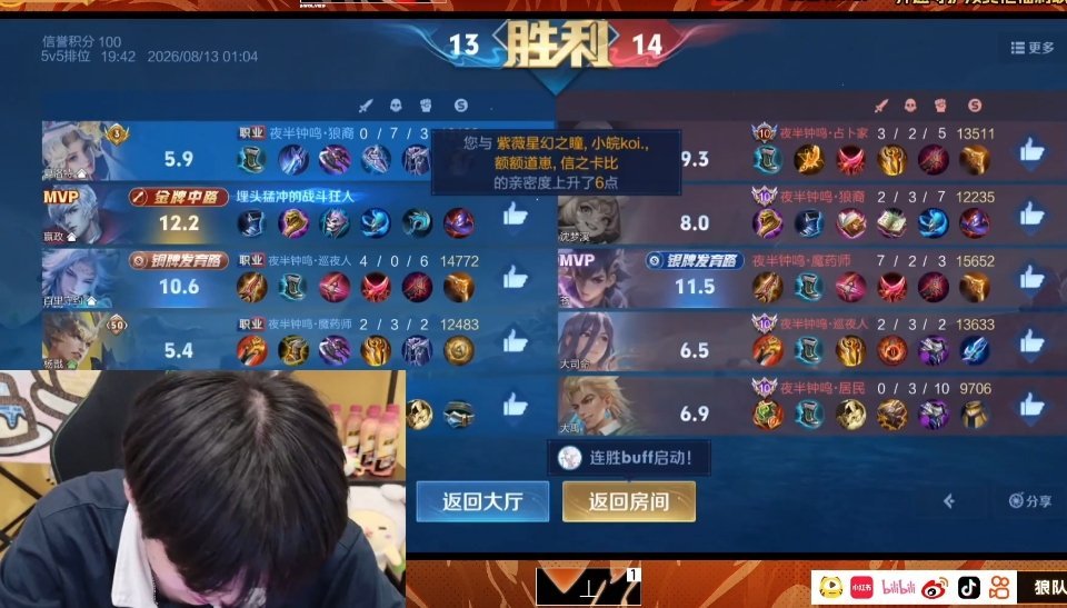 🆘没见过比这更快的回旋镖🤣通厕妈刚犯完-，狼队深夜五排清清夏洛特被路人单杀，