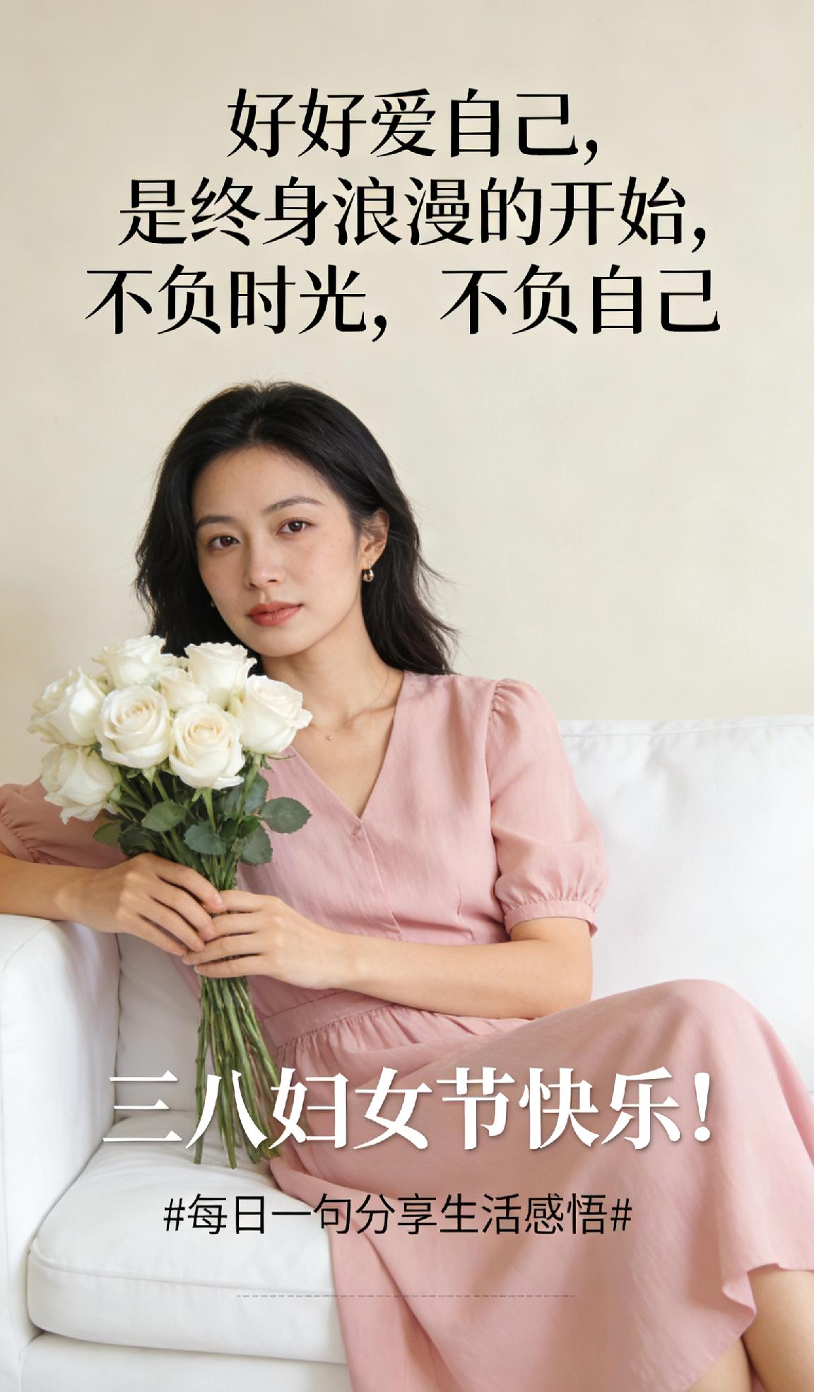 三八妇女节快乐！