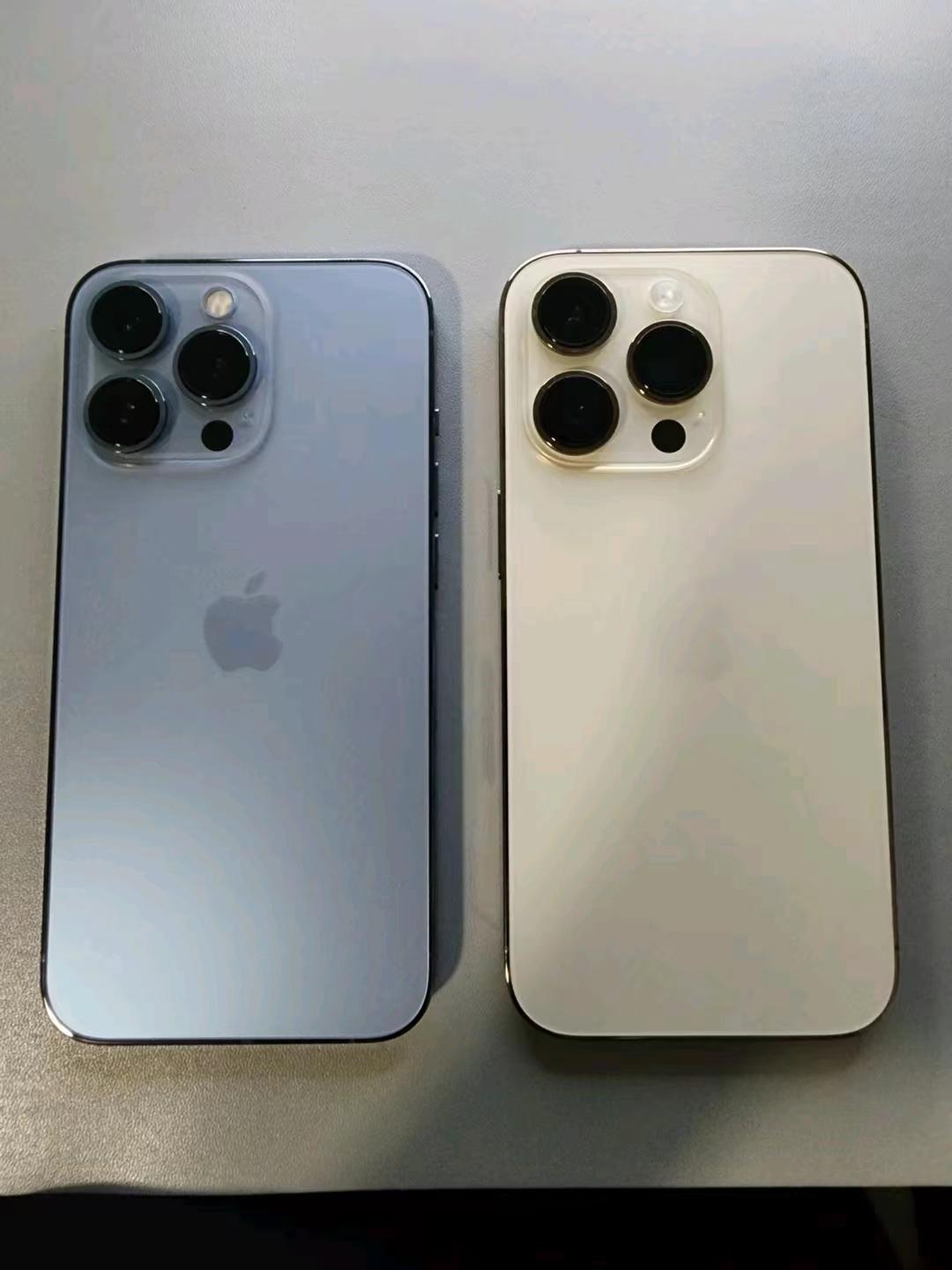 iPhone 13Pro和14 Pro选谁好？灵动岛还是小刘海？
这两台的背面基