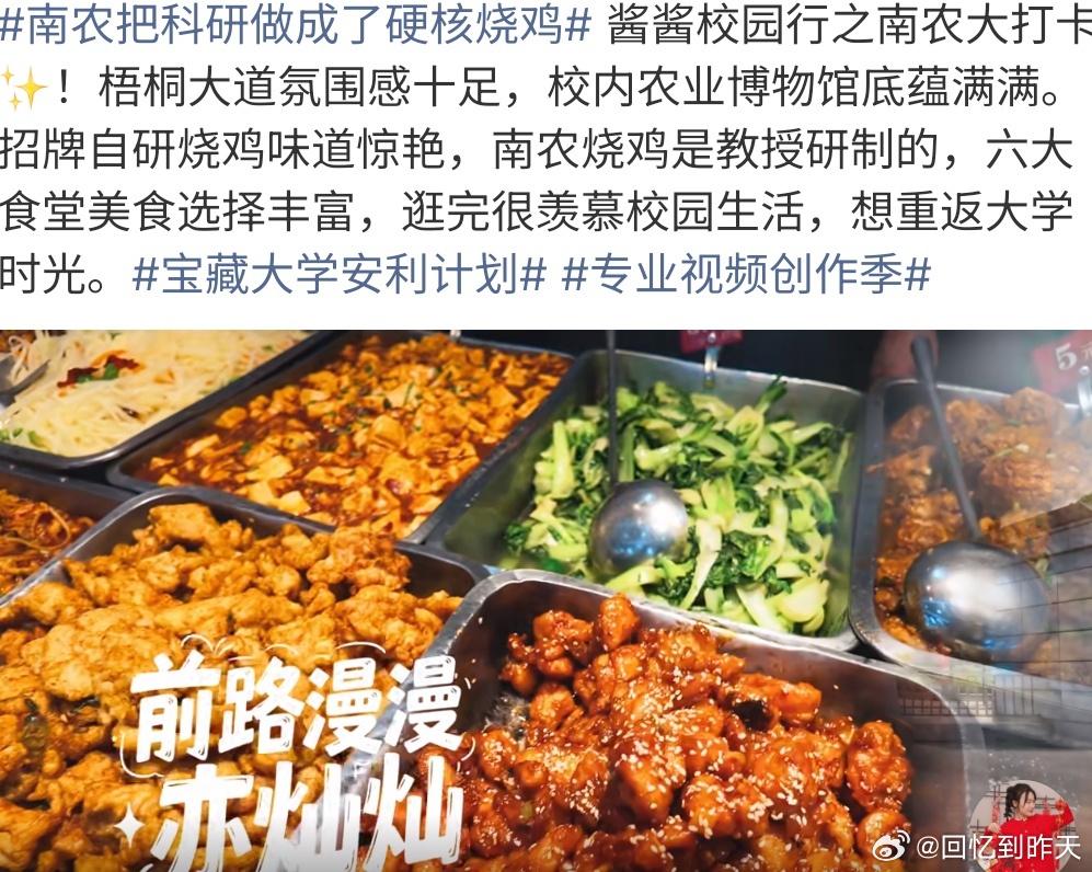 南农把科研做成了硬核烧鸡南农把科研做成了硬核烧鸡，要知道南农 的烧鸡还是教授研究