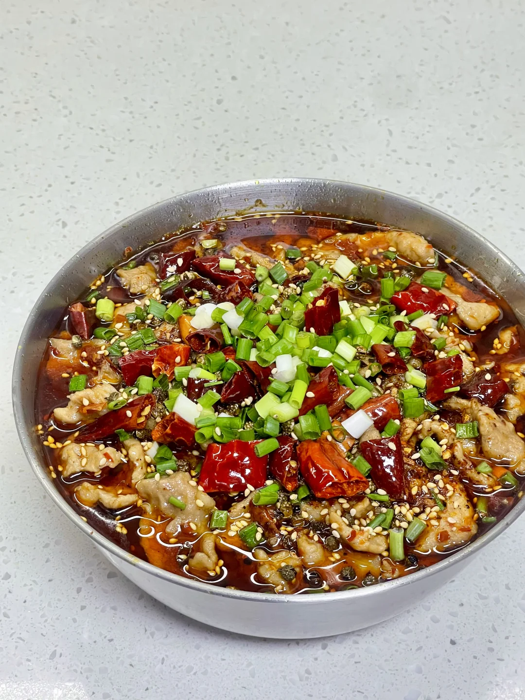 麻辣鲜香的水煮肉片，附详细做法～
