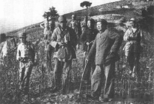 毛泽东在转战途中