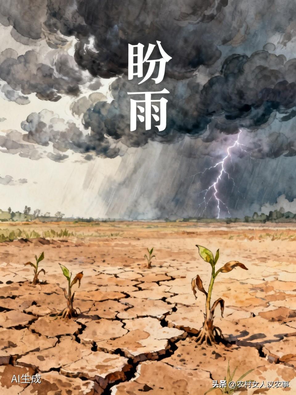 什么时候能下雨啊？
老天爷，今年会不会和去年一样，前期几个月不下雨，严重干旱，后