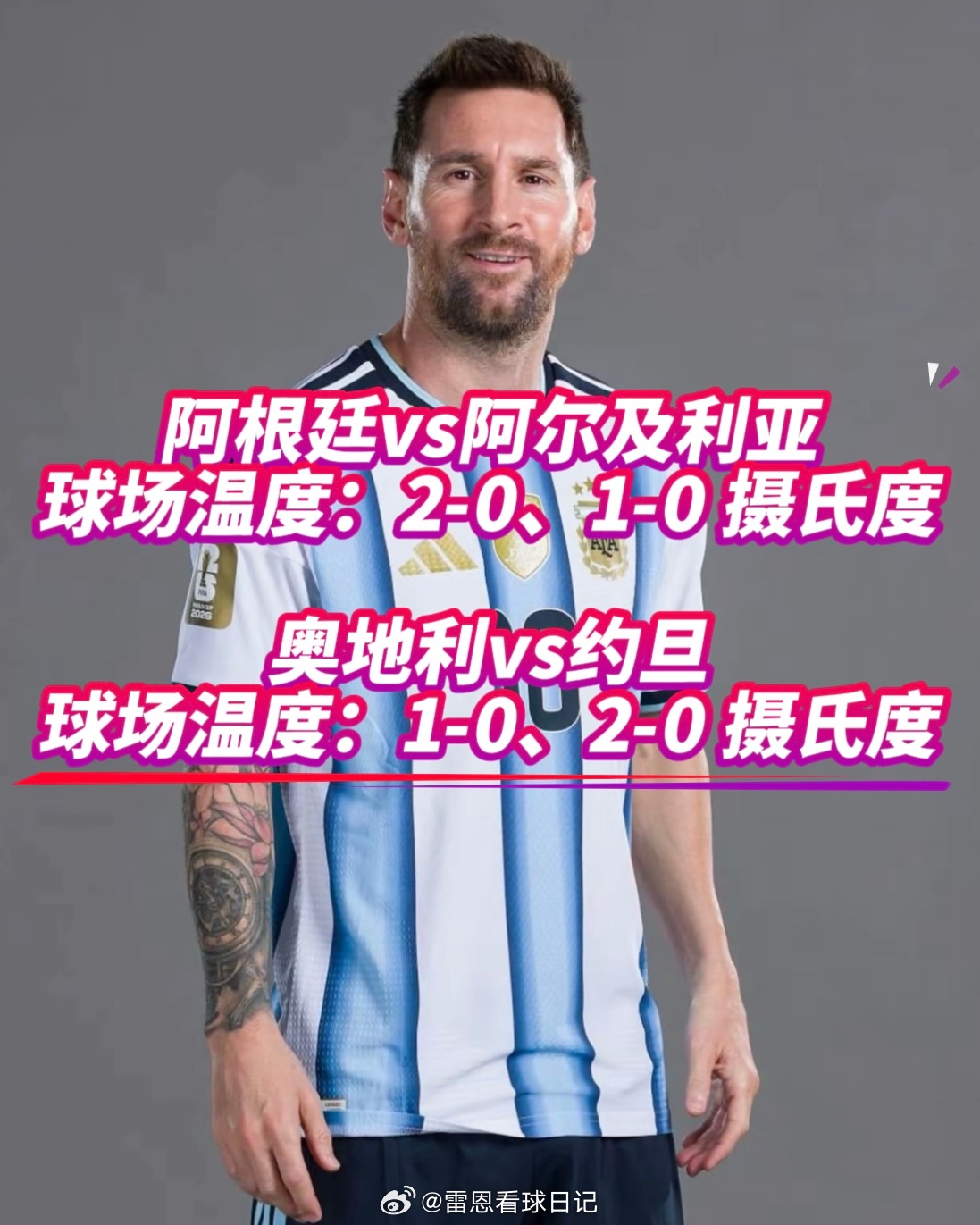 阿根廷vs阿尔及利亚焦点大战来袭！卫冕冠军阿根廷开启世界杯征程，迎战阿尔及利亚。