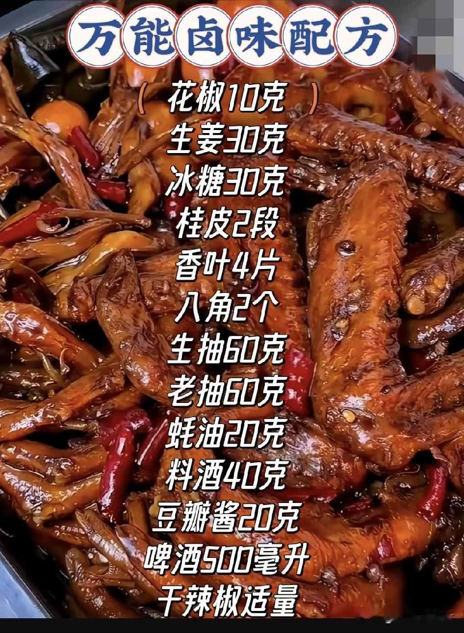 卤肉秘籍：香料精准配比，成就舌尖盛宴
卤肉，那可是餐桌上的常客，无论是家庭聚餐还