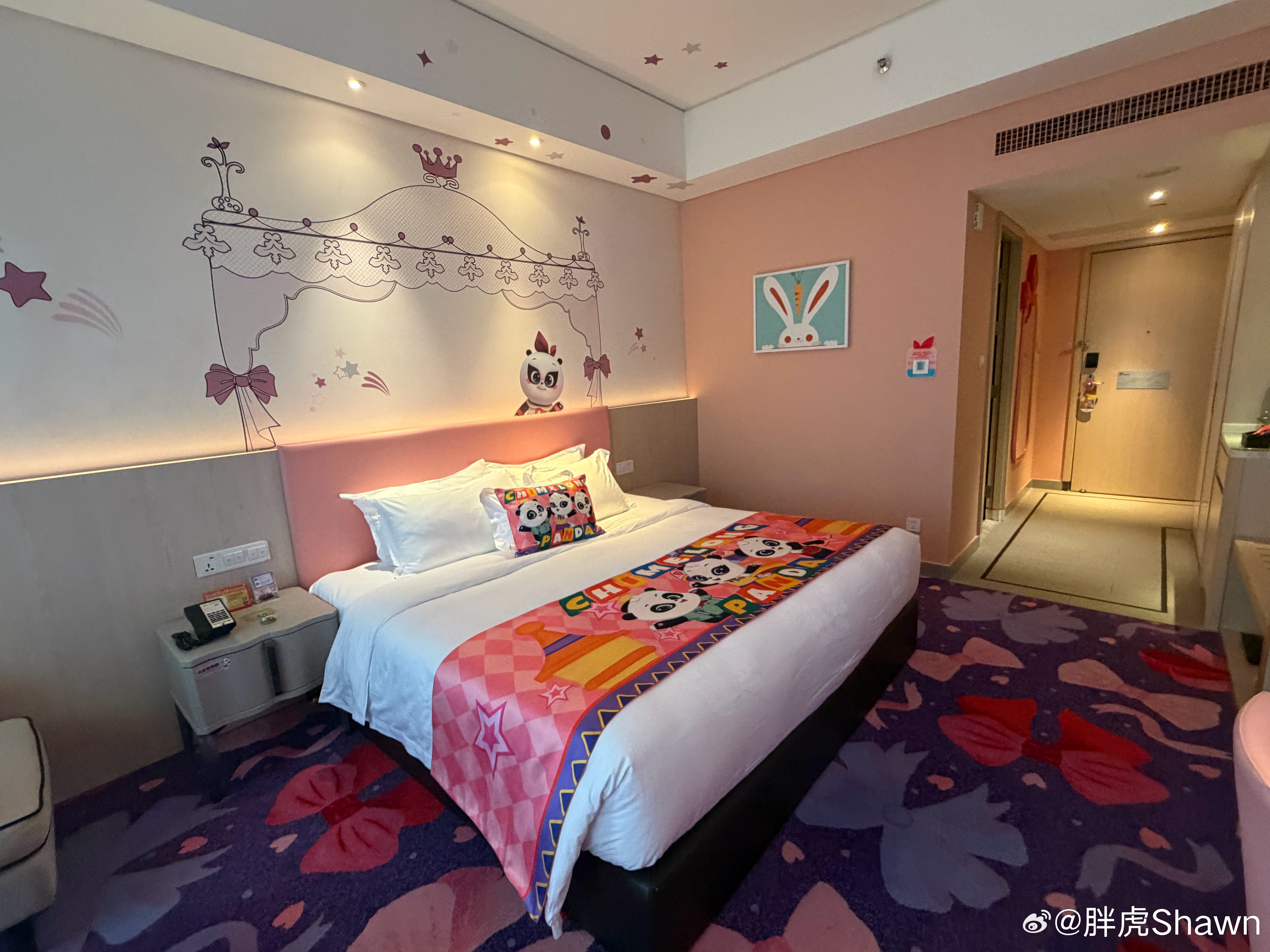 今天这房间，也是猛男粉了