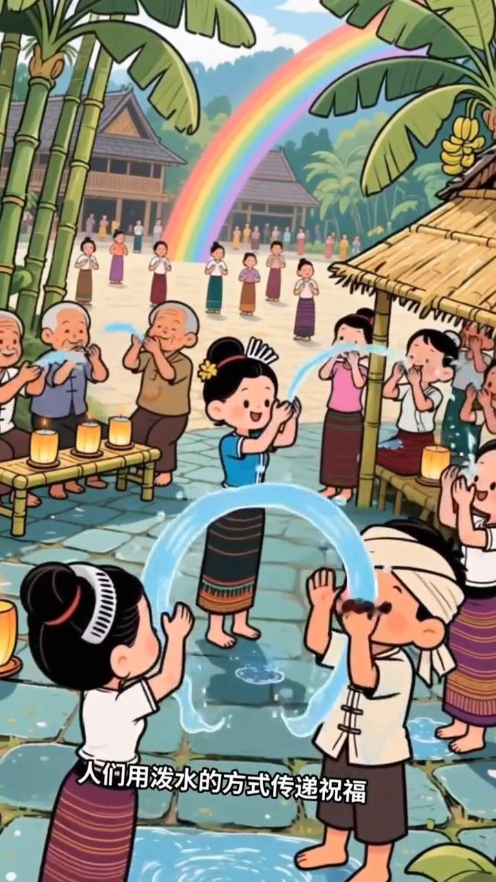 西双版纳泼水节：水花四溅迎新年，非遗美食乐翻天。
每年四月，西双版纳都会迎来最热