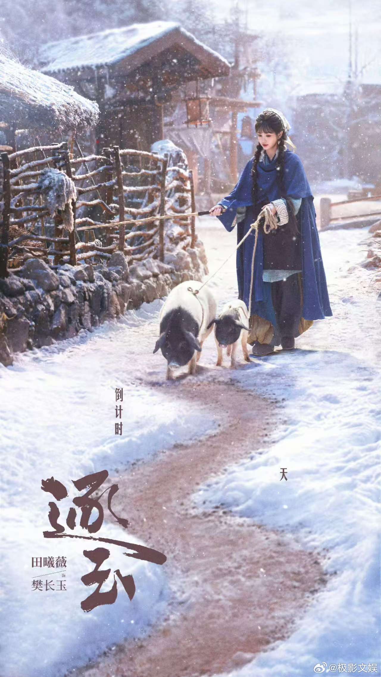 田曦薇烟火初程田曦薇遛猪海报田曦薇遛猪海报，不错不错，真是绝了 