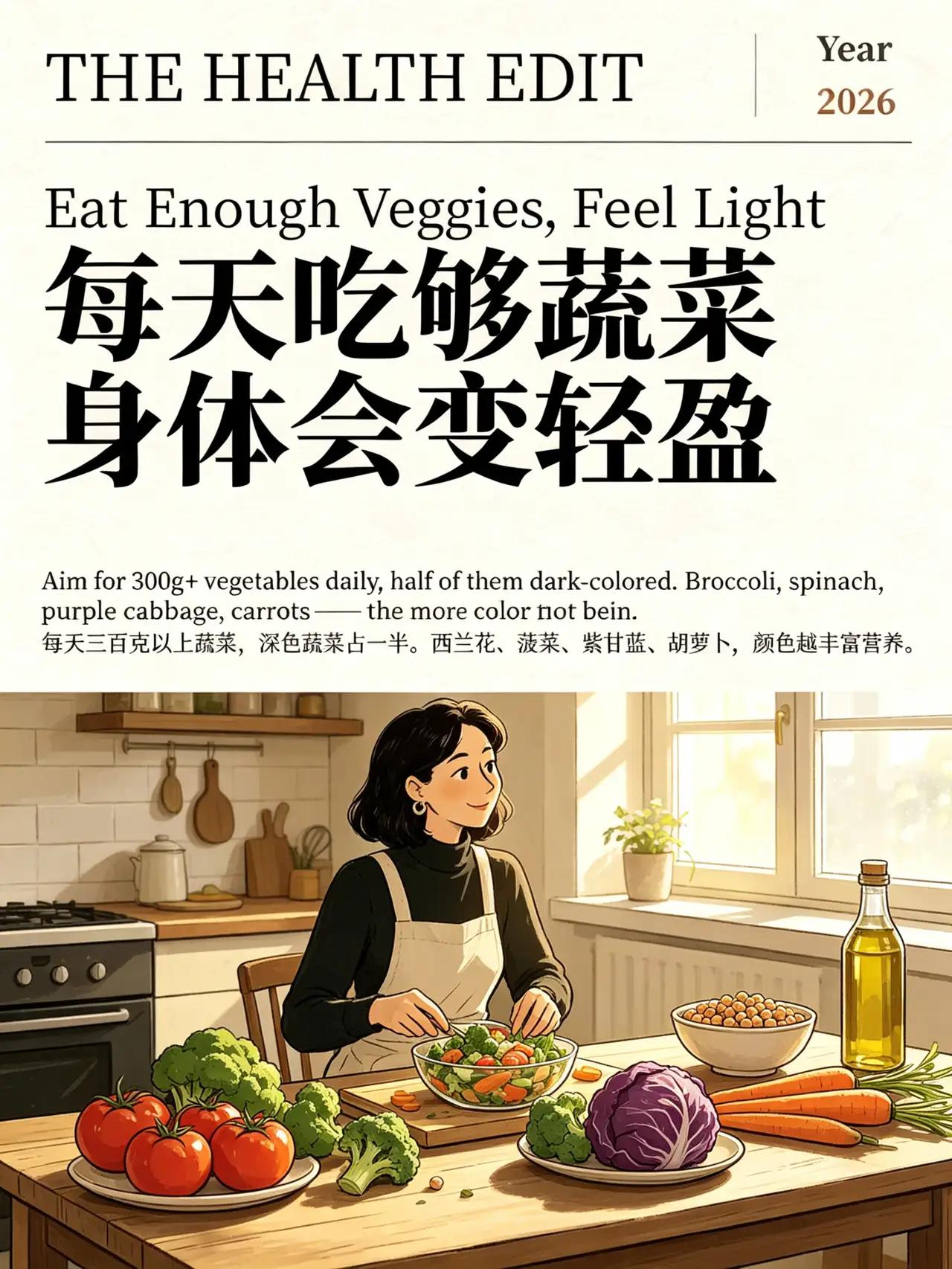 每餐不见绿就心慌？“绿叶菜焦虑症”正在拖垮你的免疫力


最近，“绿叶菜焦虑症”