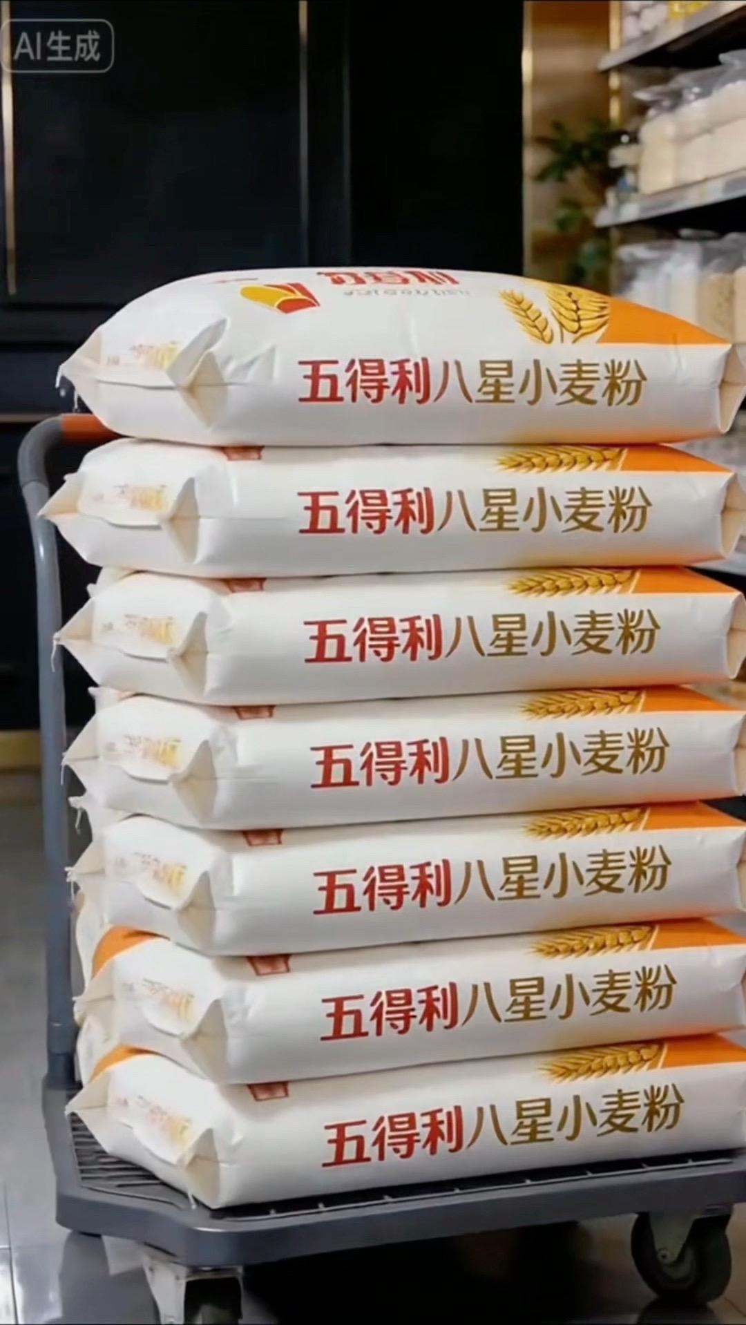 家里喜欢吃面食的看过来：强烈安利五得秋八星雪花粉～粉质细腻得像溶雪维白...