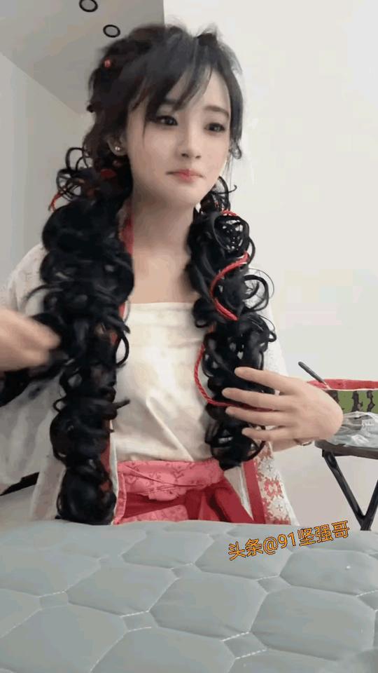 这小波浪卷还是蛮可爱的🌹