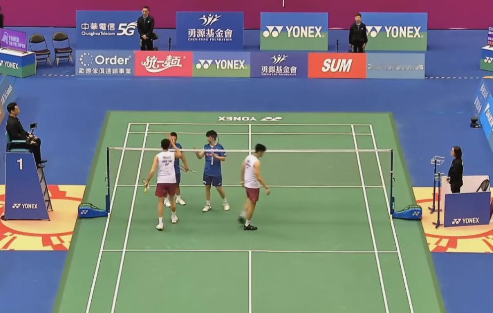 🏸男双1号种子、卫冕冠军三局不敌山冈组合止步8强！山下恭平/冈村洋辉🇯🇵 
