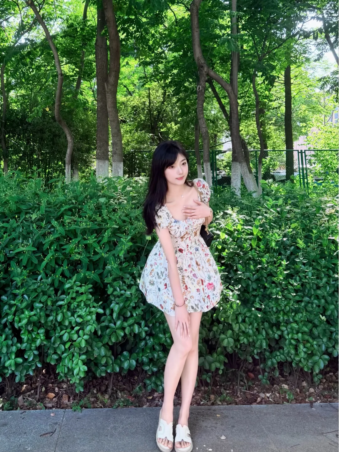 糟糕ᯅ̈.ᐟ 是被小碎花裙硬控的夏天