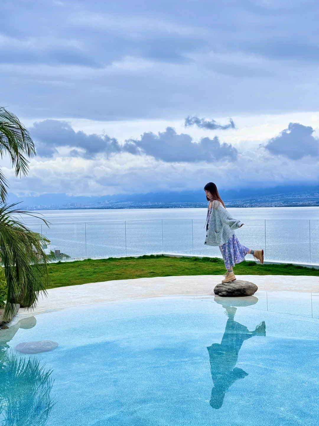 感谢白露。。。洱海旁！刚退房‼️