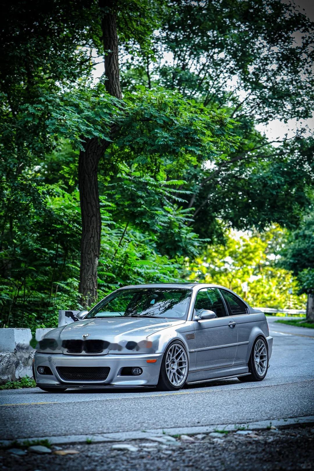 早上好，e46 m3不挂牌，就很帅绝美车片