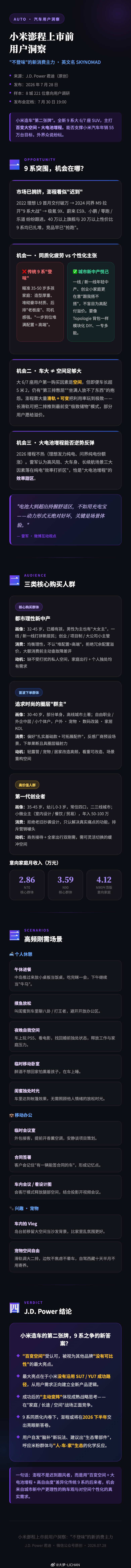 看了一下JDPower的这份调研报告，跟我之前分析的差不多～就一个核心问题是，增