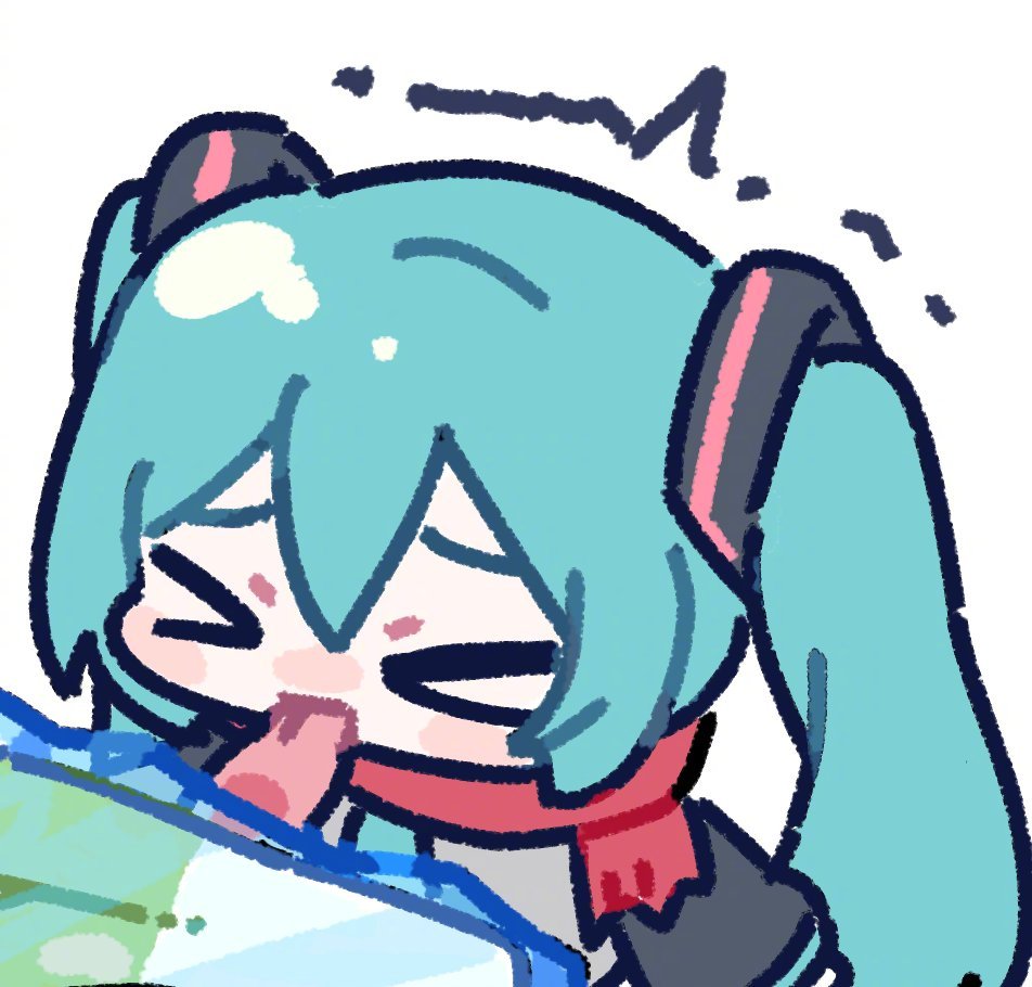 初音未来 みらつ 老师画的miku真的超级萌 