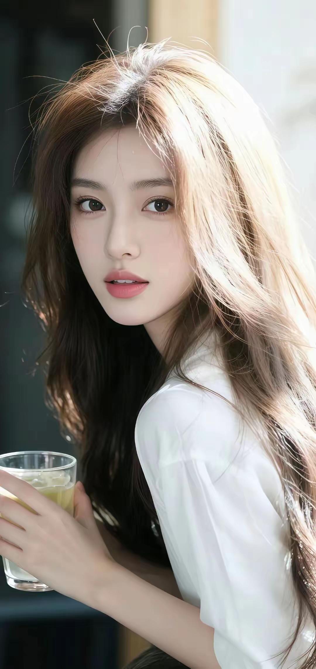 美得太标准，分明就是由画上走出来的大美女！