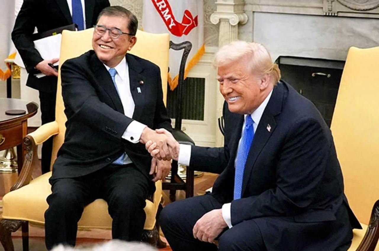 美日达成共识，台当局对大陆改了称呼，陆委会：大陆不具攻台能力
 
石破茂访美期间