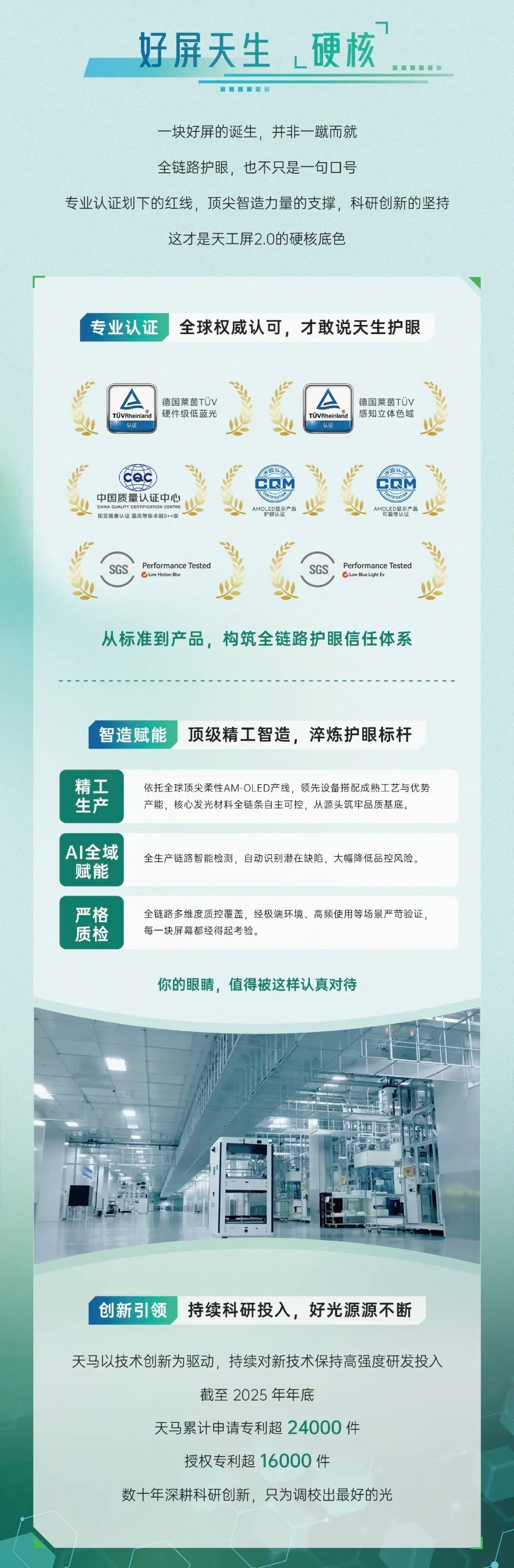 天马天工屏2.0的详解，期待一下接下来的实际肉眼观感。不同的地方在于，天马调出传