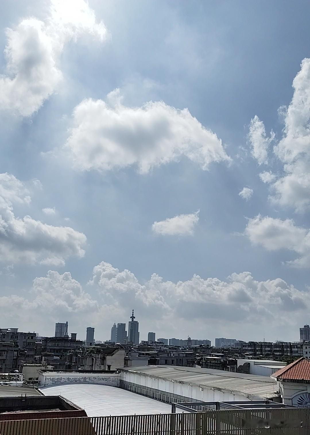 天空终于放晴了！