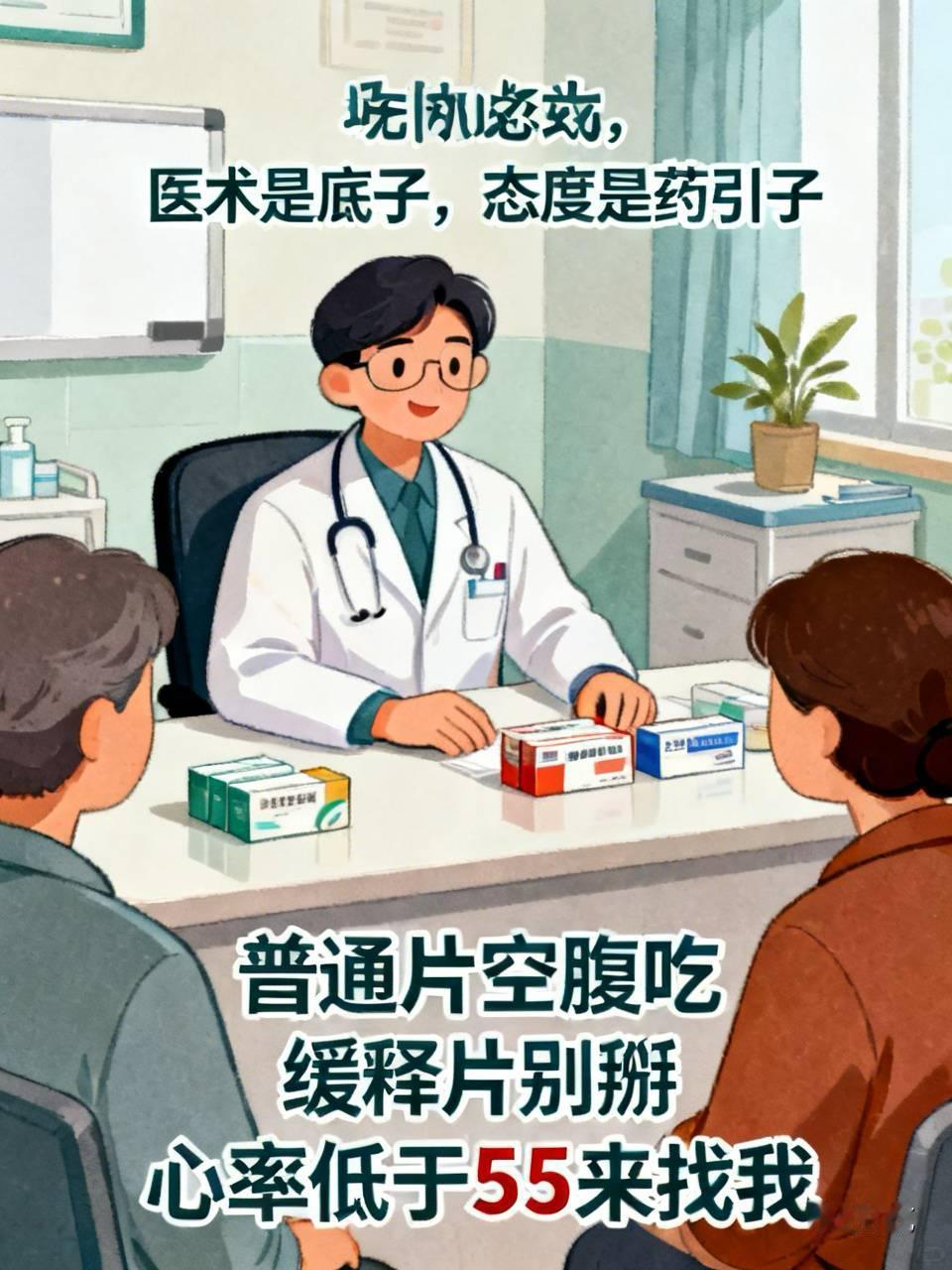 说真的，我现在陪家人去医院，最怕碰见那种头都不抬的医生。你话还没说完，人家来一句
