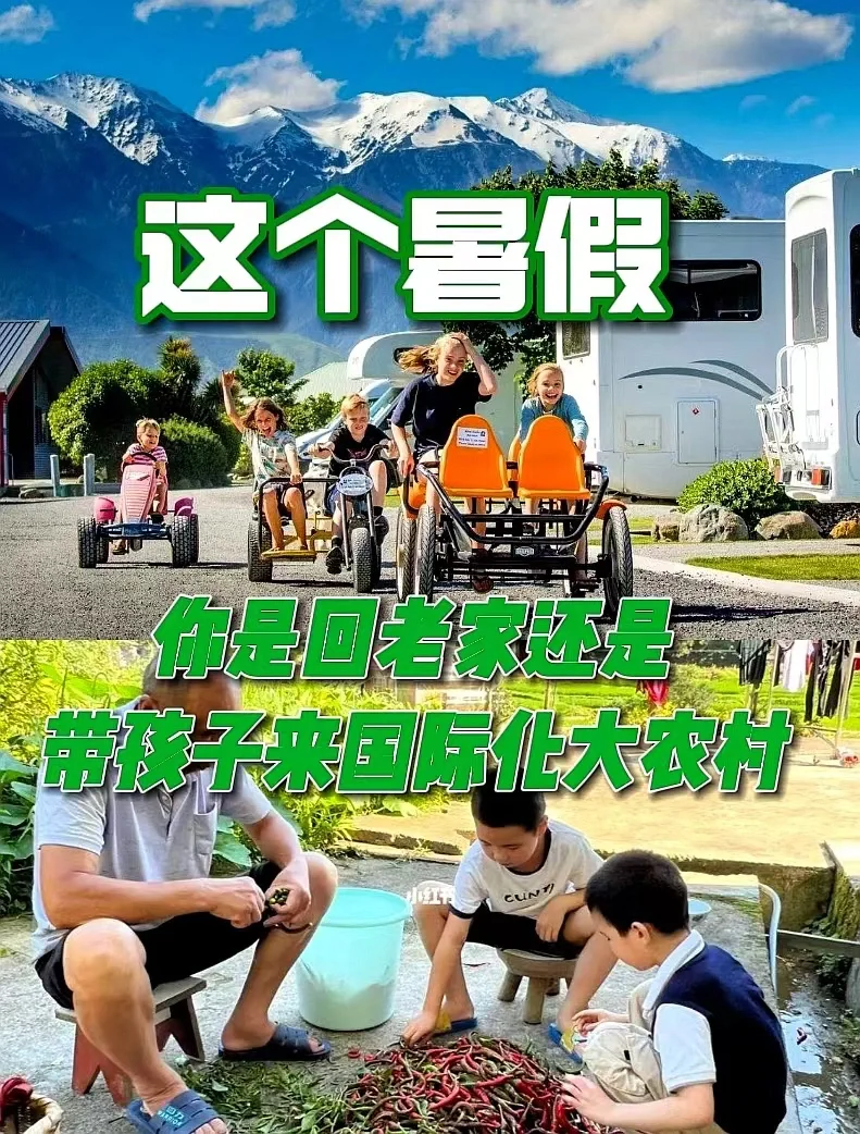 这个暑假去哪过？回老家，还是来国际化大农村