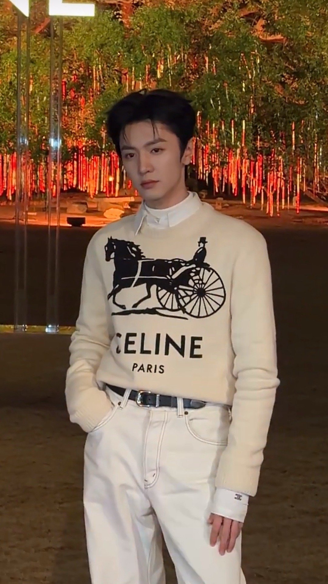 Celine晚宴上陈哲远陈哲远Celine晚宴